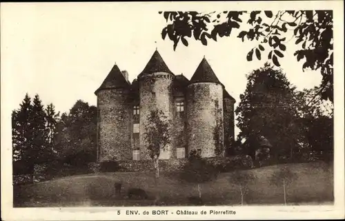 Ak Bort Corrèze, Château de Pierrefitte