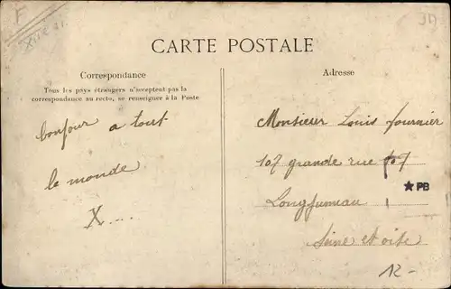 Ak Paris Reuilly, Les Fêtes de la Mi Carème 1905, Arrivée à la Gare du Lyon