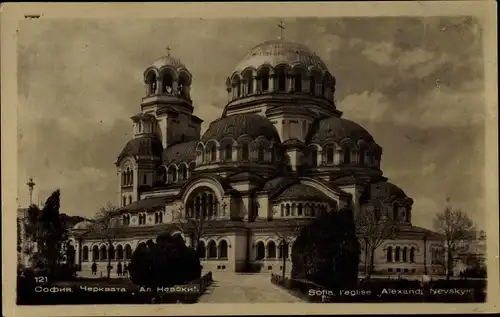 Ak Sofia Bulgarien, Eglise Alexandr Nevsky