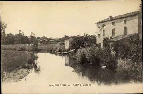 Ak Monthureux sur Saone Vosges, Vue générale