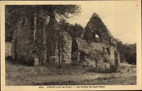 Ak Choue Loir et Cher, Les Ruines des Guerriteau