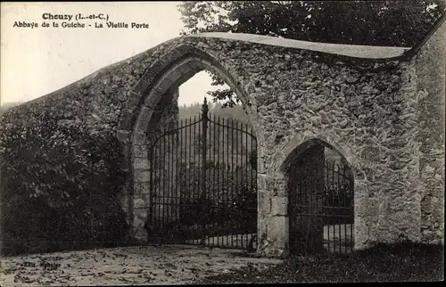 Ak Chouzy Loir et Cher, Abbaye de la Guiche, La Vieille Porte