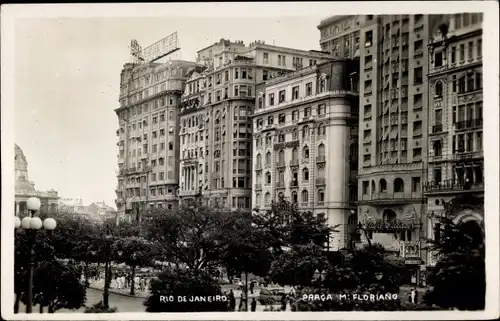 Foto Ak Rio de Janeiro Brasilien, Praca M. Floriano