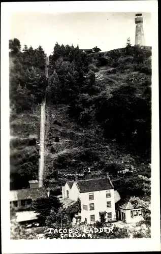 Foto Ak Cheddar Somerset England, Jabob's Ladder