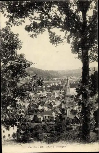 Ak Bort Corrèze, Vue panoramique