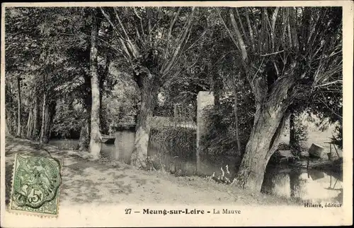 Ak Meng sur Loire Loiret, La Mauve