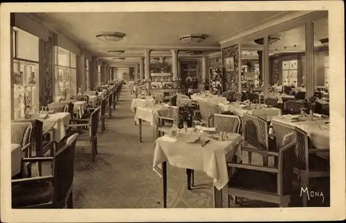 Ak Paris Élysée, Restaurant Saint Augustin, 43 Boul, Malesherbes, Intérieur