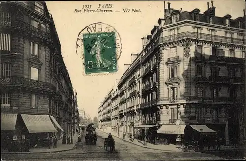 Ak Paris Élysée, Rue Pierre Charron