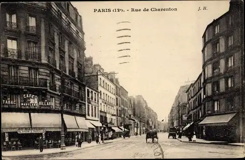 Ak Paris Reuilly, Rue de Charenton