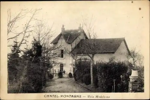 Ak Chatel Montagne Allier, Villa Madeleine