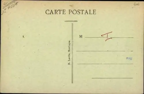 Ak Meaulne Allier, Monument eleve a la Memoire des Morts pour la Patrie