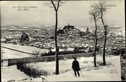 Ak Le Puy Haute Loire, Panorama