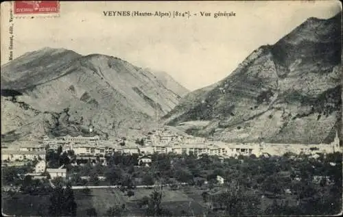 Ak Veynes Hautes-Alpes, Vue générale