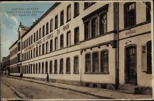 Ak Kaiserslautern in Rheinland Pfalz, Centre d'Instruction Technique de l'Armée du Rhin