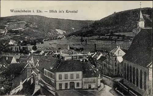 Ak Wasselonne Wasselnheim Elsass Bas Rhin, Blick in das Krontal