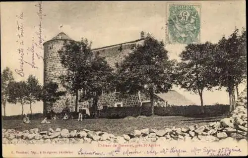 Ak Saint Agrève Ardèche, Le Château de Devesset