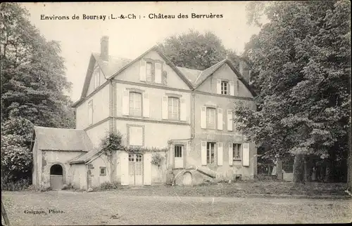 Ak Boursay Loir et Cher, Chateau des Berrueres