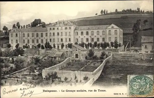 Ak Yssingeaux Haute Loire, Le Groupe scolaire, rue de Tence