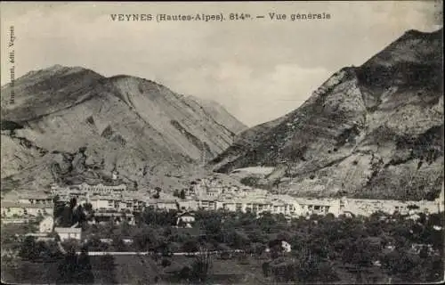Ak Veynes Hautes-Alpes, Vue générale