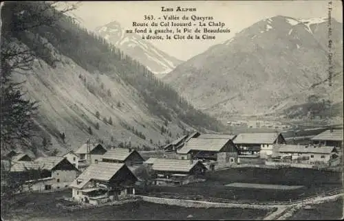 Ak Vallée du Queyras Hautes-Alpes, Route du Col Izouard, La Chalp