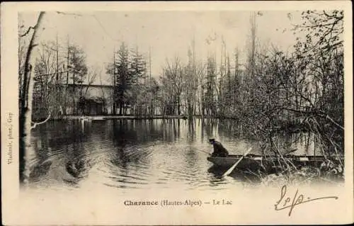 Ak Charance Hautes-Alpes, Le Lac, Angler