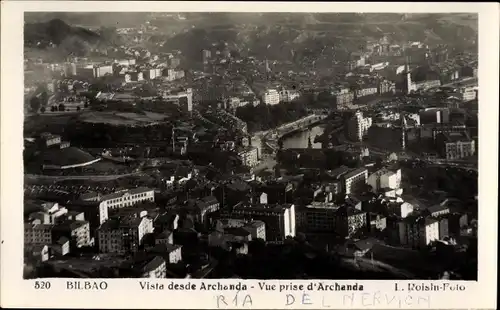 Ak Bilbao Baskenland, Vista desde Archanda