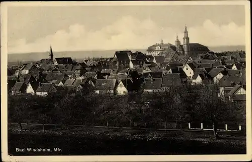 Ak Bad Windsheim in Mittelfranken Bayern, Panorama