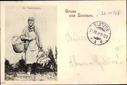 Ak Bautzen in der Lausitz, Der Taubenjogel