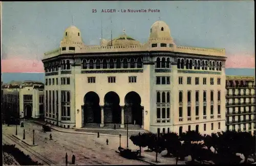 Ak Algier Alger Algerien, La Nouvelle Poste