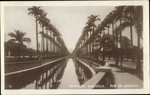 Ak Rio de Janeiro Brasilien, Avenida Mangue