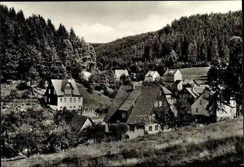 Ak Fehrendorf Masserberg im Thüringer Schiefergebirge, Unterer Ortsteil