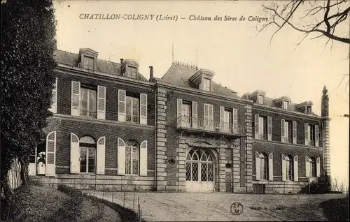 Ak Chatillon Coligny Loiret, Château des Sires de Coligny