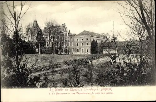 Ak Chevetogne Wallonien Namur, St. Martin de Ligugé, Monastère