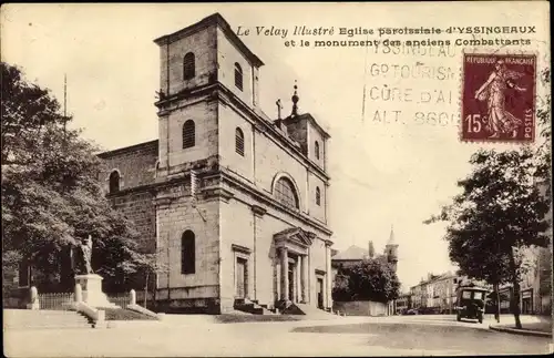 Ak Yssingeaux Haute Loire, Église paroissiale