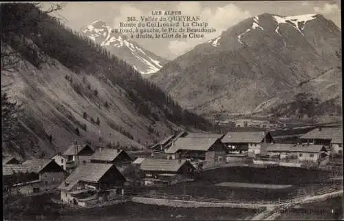 Ak Vallée du Queyras Hautes-Alpes, Route du Col Izouard, La Chalp