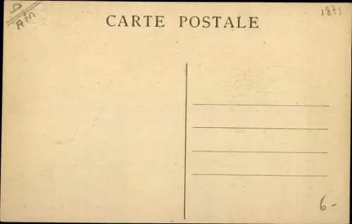 Ak Chatillon de Michaille Ain, Maison des Soeurs, ancien Hopital fondee par Passerat de la Chapelle