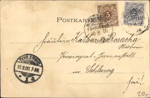 Ak Goltoft in Schleswig Holstein, Gastwirtschaft P. Jacobsen