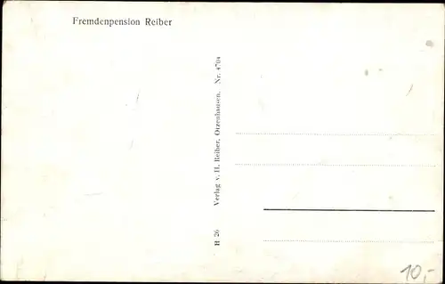 Ak Otzenhausen im Saarland, Gasthaus zur Post, Hunnenring