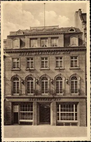 Ak Bonn in Nordrhein Westfalen, Hotel Bergischer Hof