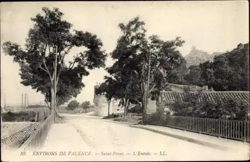 Ak Saint Peray Ardèche, L'Entrée