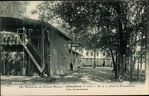 Ak Arbonne Seine et Marne, Domaine de Corne Biche