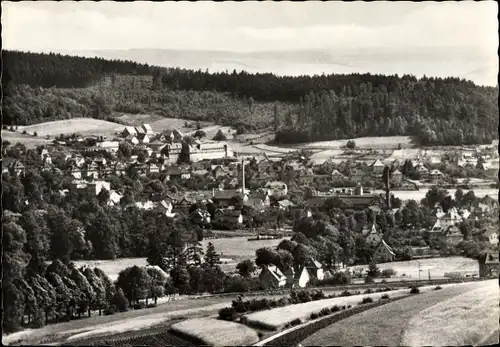 Ak Bad Liebenstein im Thüringer Wald, Gesamtansicht, Morgentor