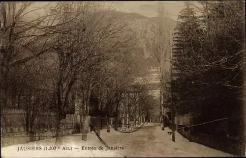 Ak Jausiers Alpes de Haute Provence, Entree de Jausiers