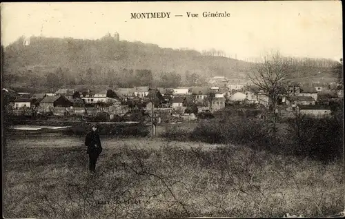 Ak Montmédy Lothringen Meuse, Vue générale