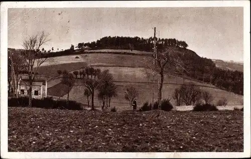 Ak Langogne Lozère, Le Mont Milan