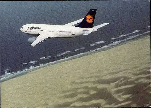 Ak Passagierflugzeug, Lufthansa, Airbus A310 300