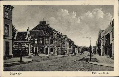 Ak Eschweiler in Nordrhein Westfalen, Röthgener Straße, Möbellager