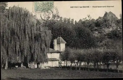 Ak Neyrac les Bains Ardèche, Etablissement thermal