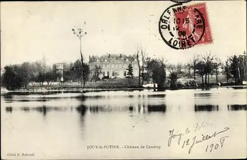 Ak Jouy le Potier Loiret, Château de Cendray