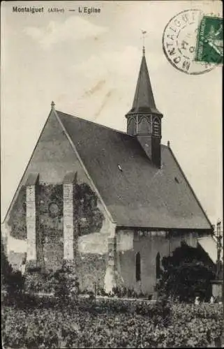 Ak Montaiguet le Blin Allier, L'Eglise